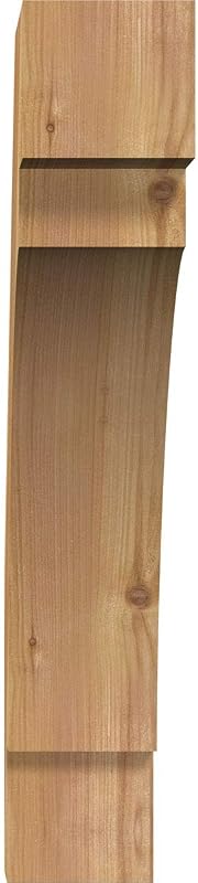 Rodillera aserrada cedro rojo 4x22x22"