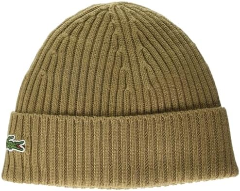 Gorro lana cepillada punto acanalado hombre