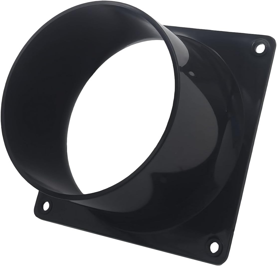 Brida conducto 5pulg ABS para secadora baño ventilador cocina