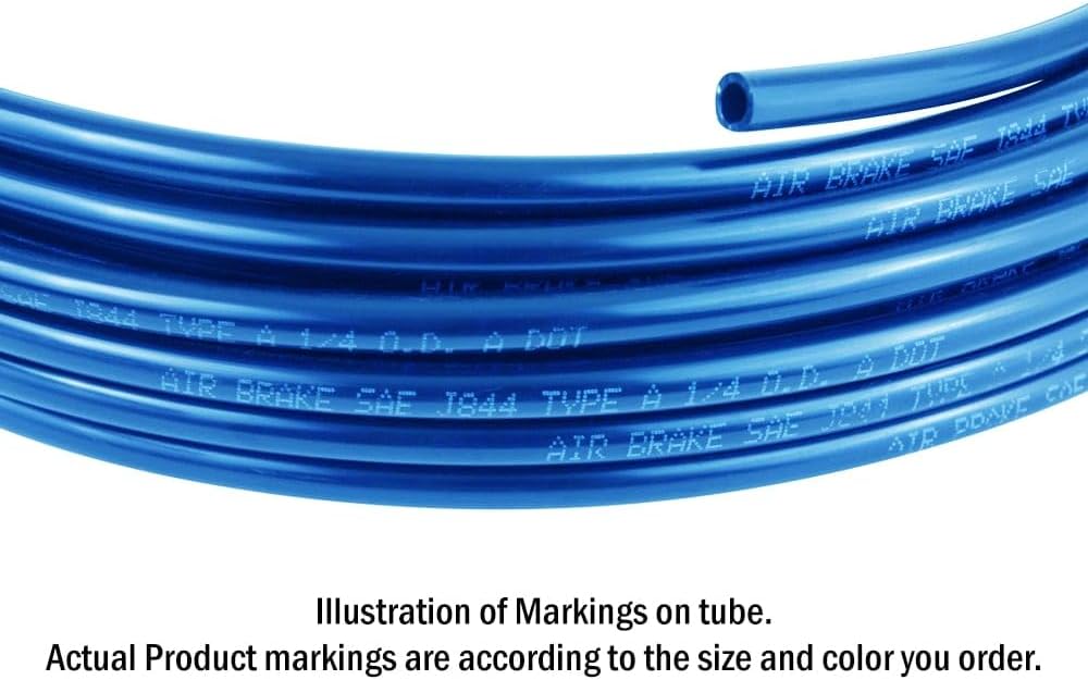 Tubo freno aire nailon SAE J844 3/8" x100pies aprobado DOT