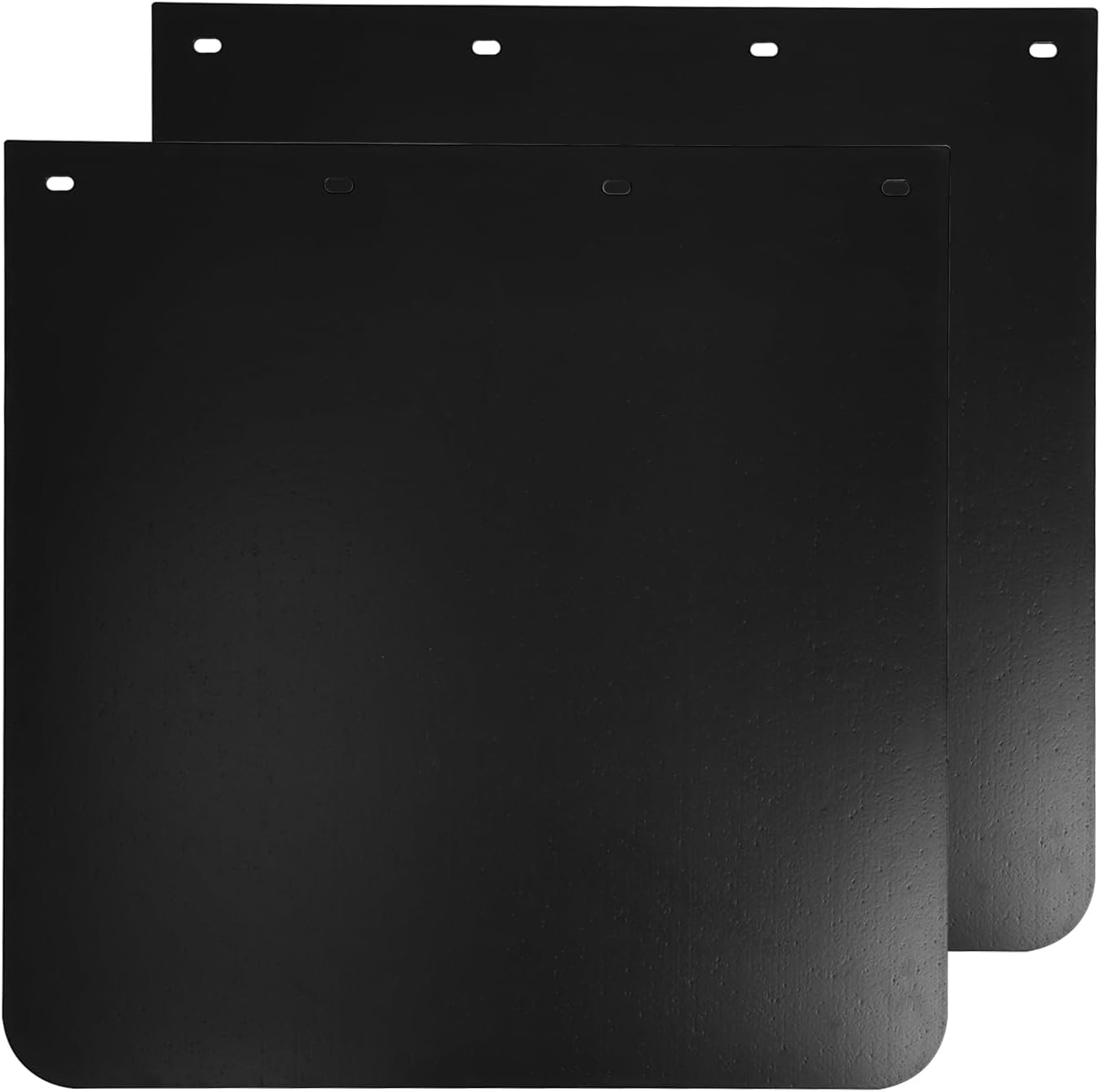 Solapas barro polímero negro 24x24" cinta reflectante 24x3"