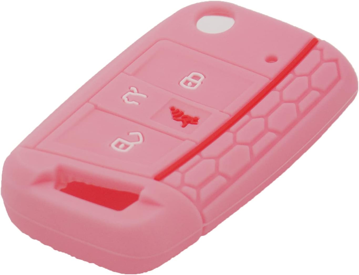 Funda silicona llavero auto 4 botones VW Golf Tiguan