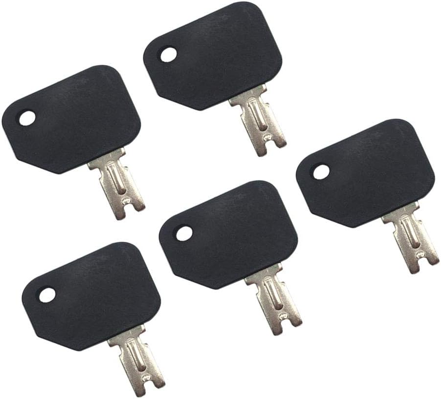 Llave carretilla elevadora botón pulsador negro 5 Pzas