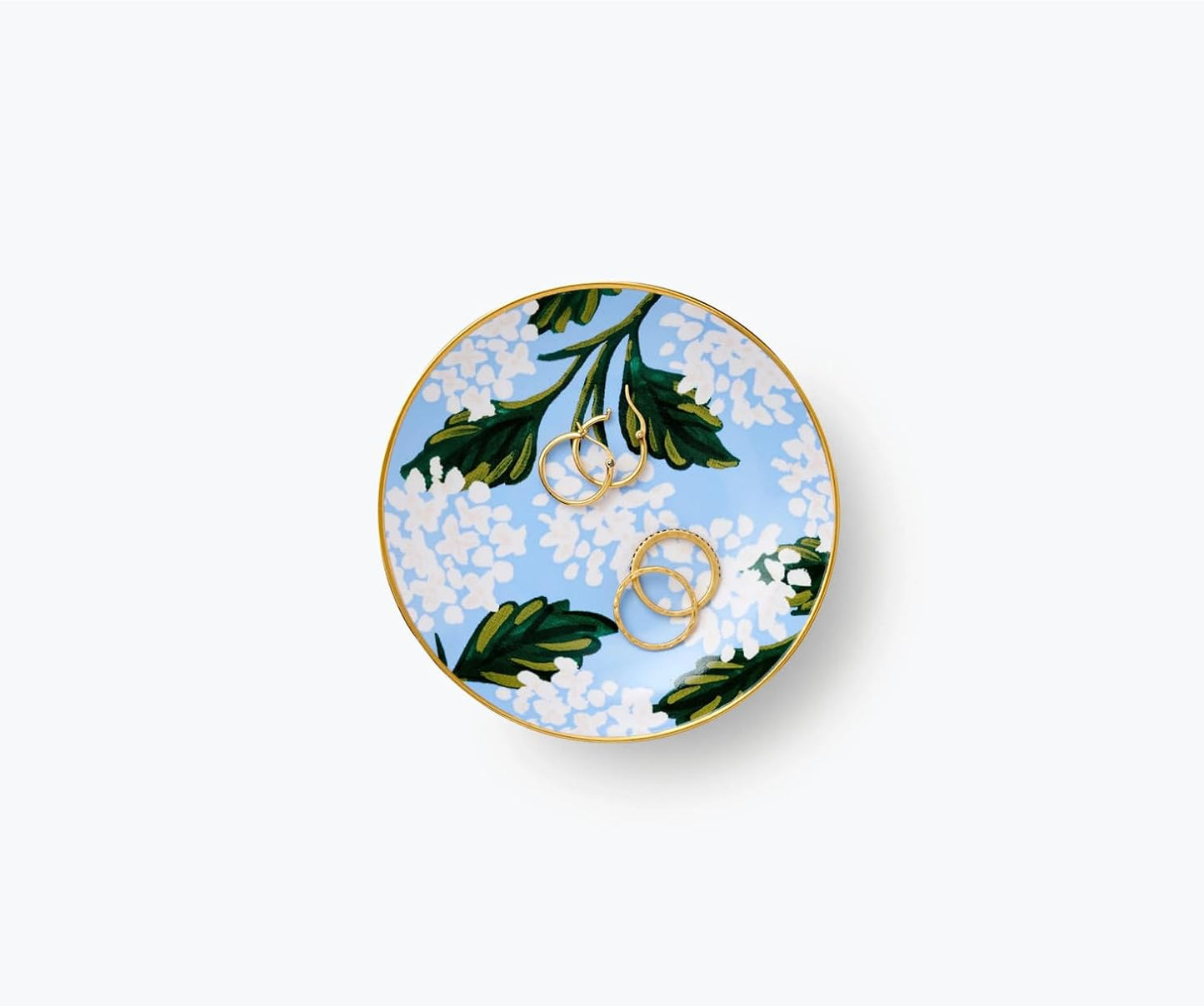 Plato para anillos Hydrangea organiza escritorio seguridad