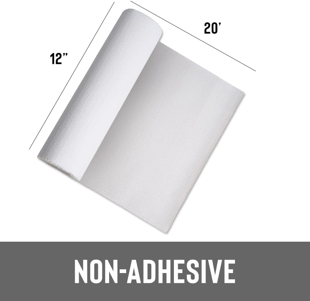 Revestimiento antiderrap para encimera cajón 12x20ft blanco