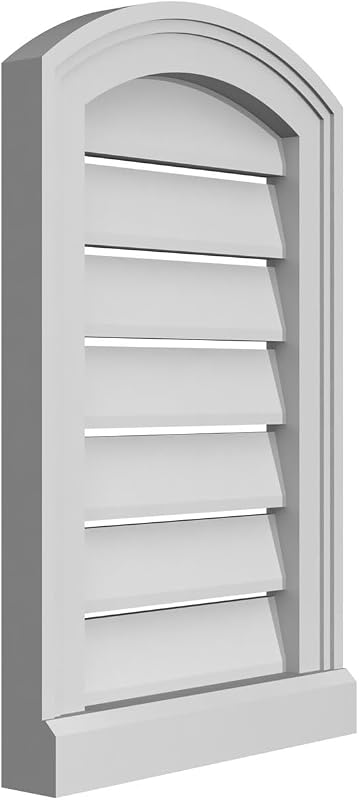 Ventilación PVC dos aguas superficie superior blanca