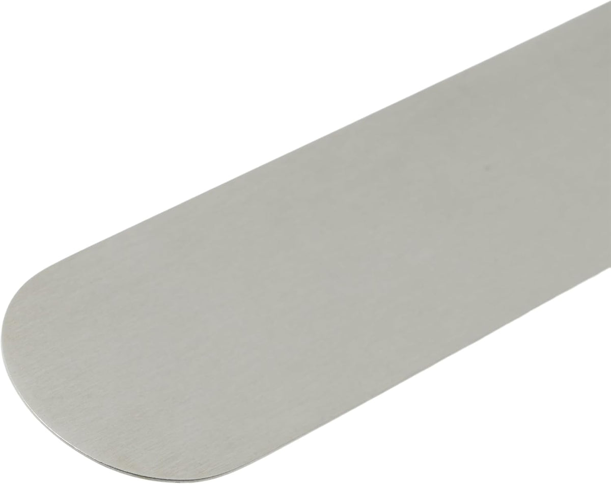 Espátula offset acero inox 7.75pulg marrón