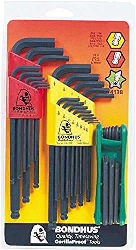 Set llaves en L Balldriver y GorillaGrip Star T9-T40