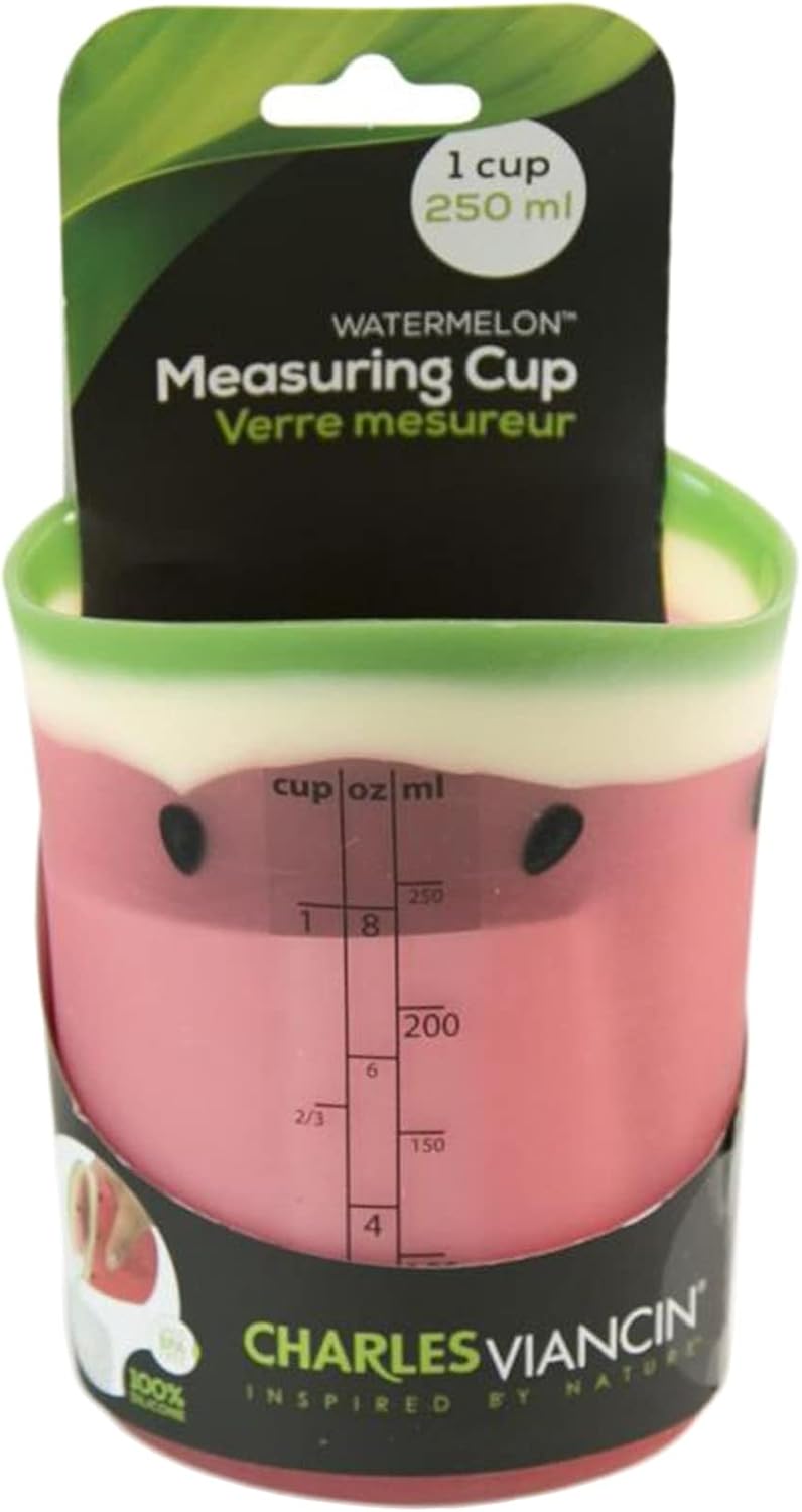 Vaso medidor silicona flexible 8oz sin BPA