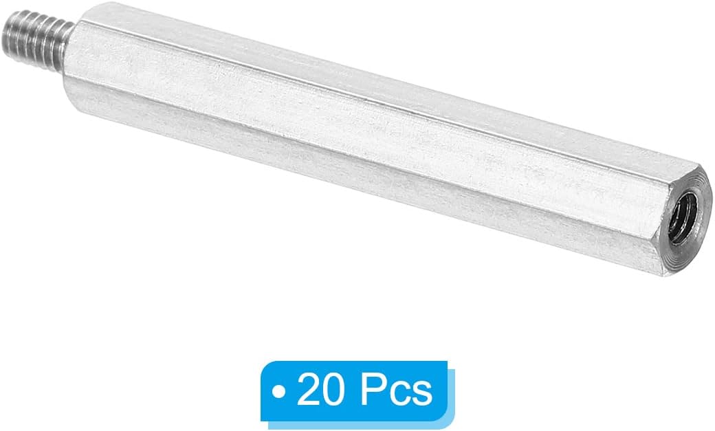 Separador PCB acero inox 20 pzas 0.157pulg