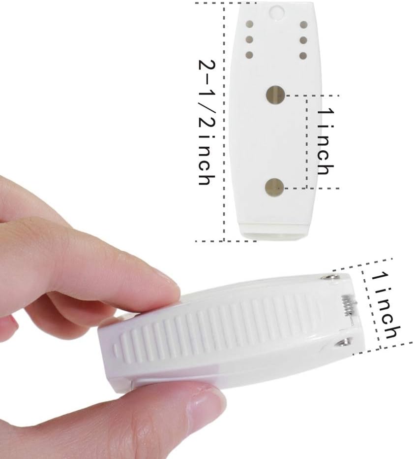 5 Pzas Enganche Puerta Equipaje Caravana ABS Blanco