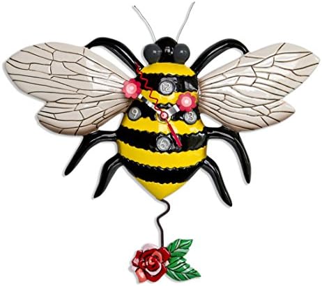 Reloj pared péndulo abeja caprichosa Buzz