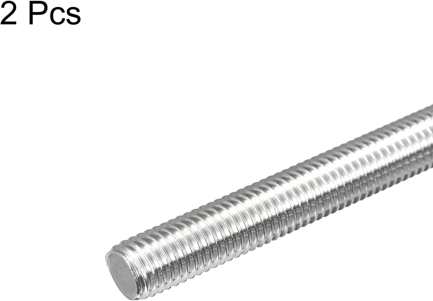 Varilla roscada M12x350mm acero inox 304 2 paquetes