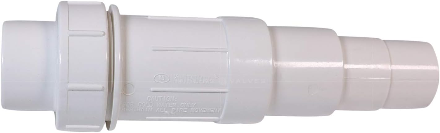 Acoplamiento PVC 1pulg plástico blanco alta resistencia