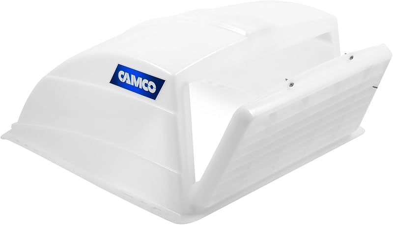 Cubierta ventilación techo RV blanca