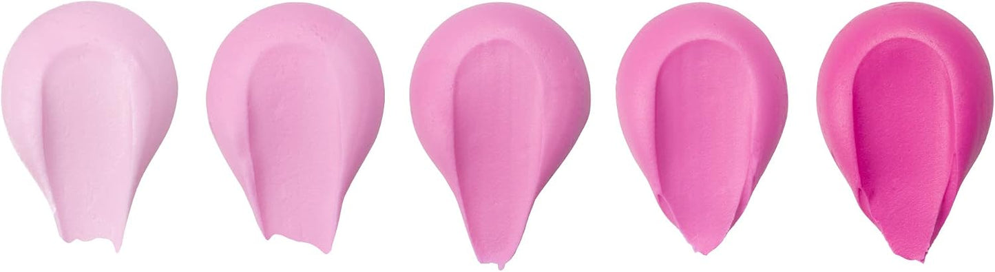 Colorante alimentario gel rosa neón brillante 8oz