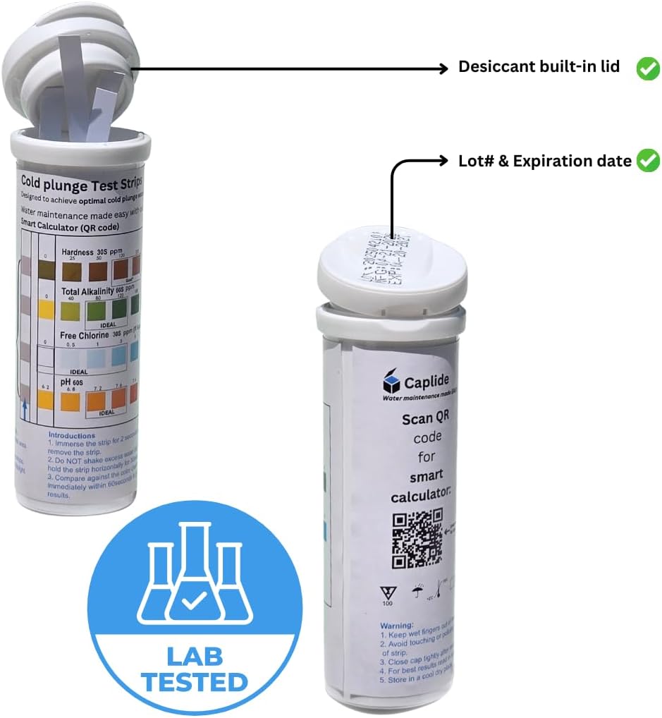 Tiras prueba agua 4en1 código QR 100 pzas