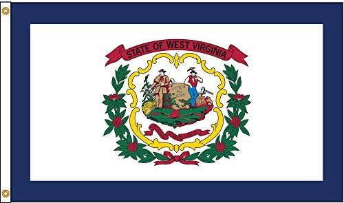 Bandera Virginia Occidental 4x6ft fabricada EE.UU.
