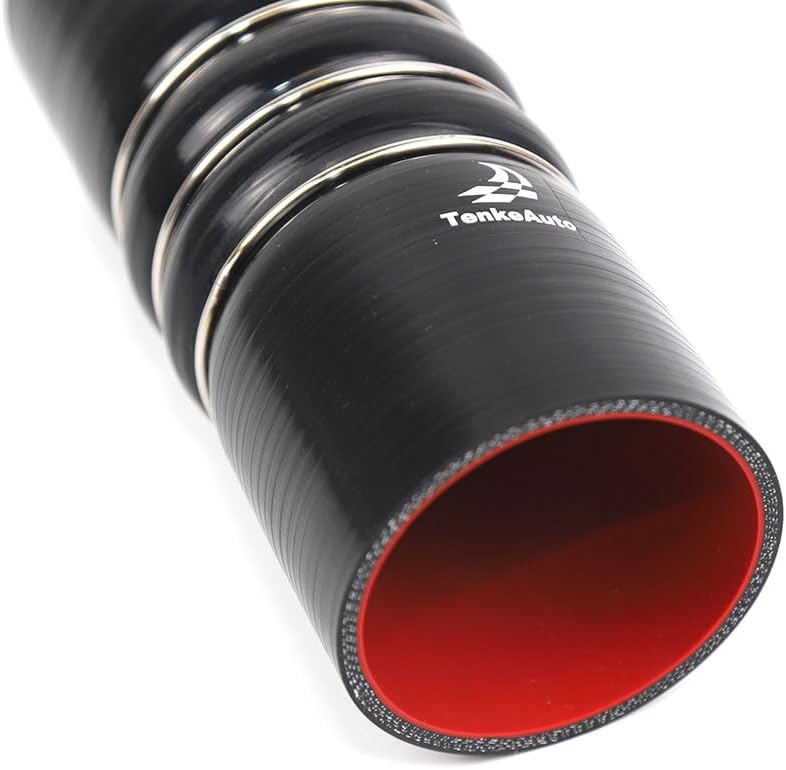 Manguera silicona CAC reforzada 8" interior 3" enfriador