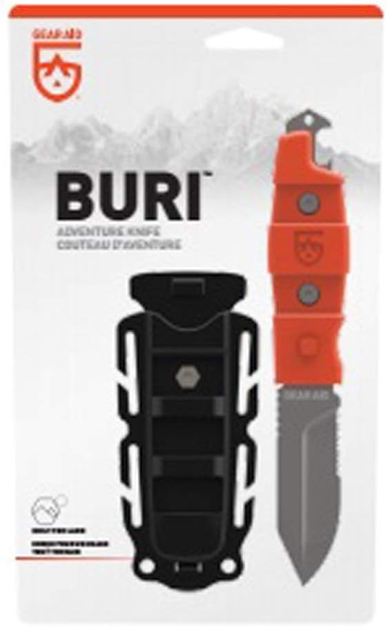 Cuchillo multiusos Buri Drop Pt. Naranja