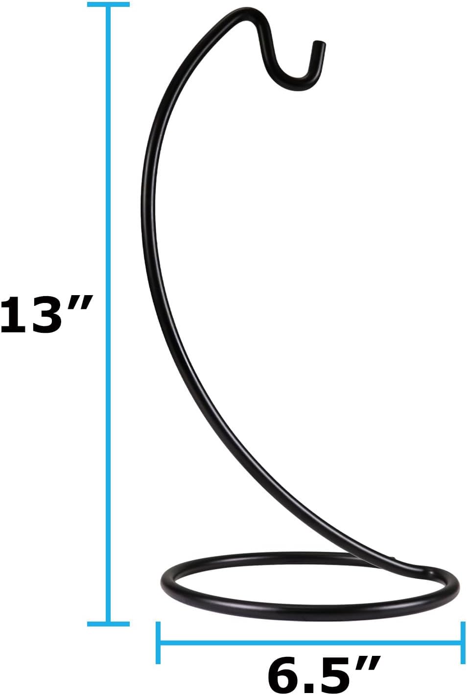 Soporte plátano encimera cocina negro