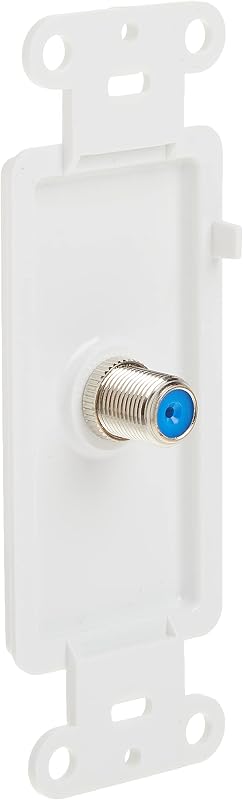 Conector F Inserto Decora Blanco