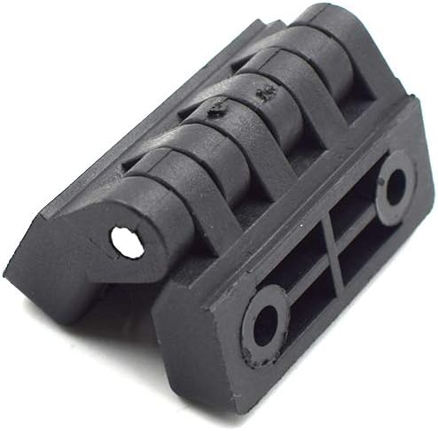 Bisagra rodamiento bolas puerta gabinete negro 1.575pulg 20pzas