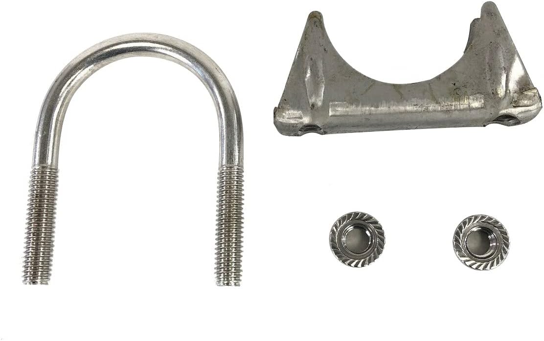 Abrazaderas escape 1.875pulg acero inox
