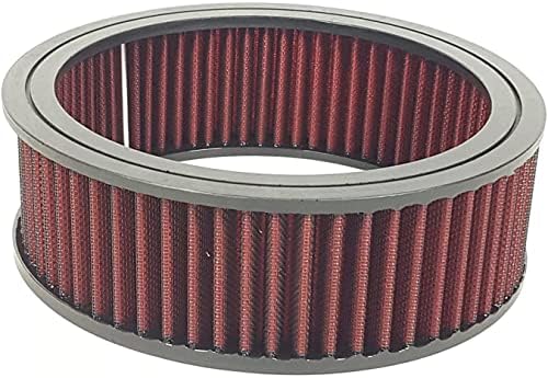 Kit filtro aire redondo rojo 9x4
