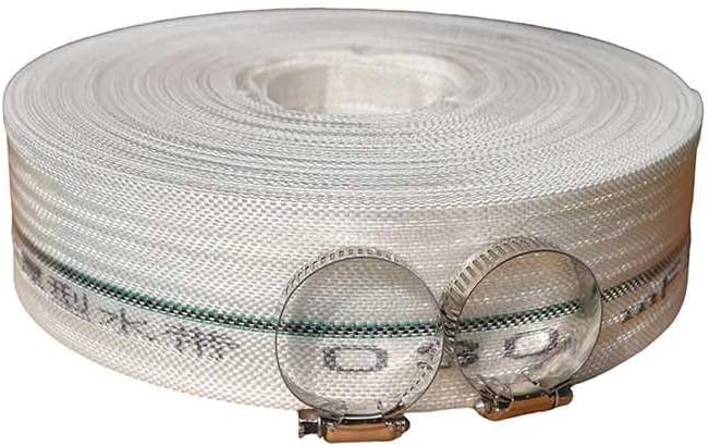 Kit manguera tejida poliéster 1.5pulg x 66ft piscina riego