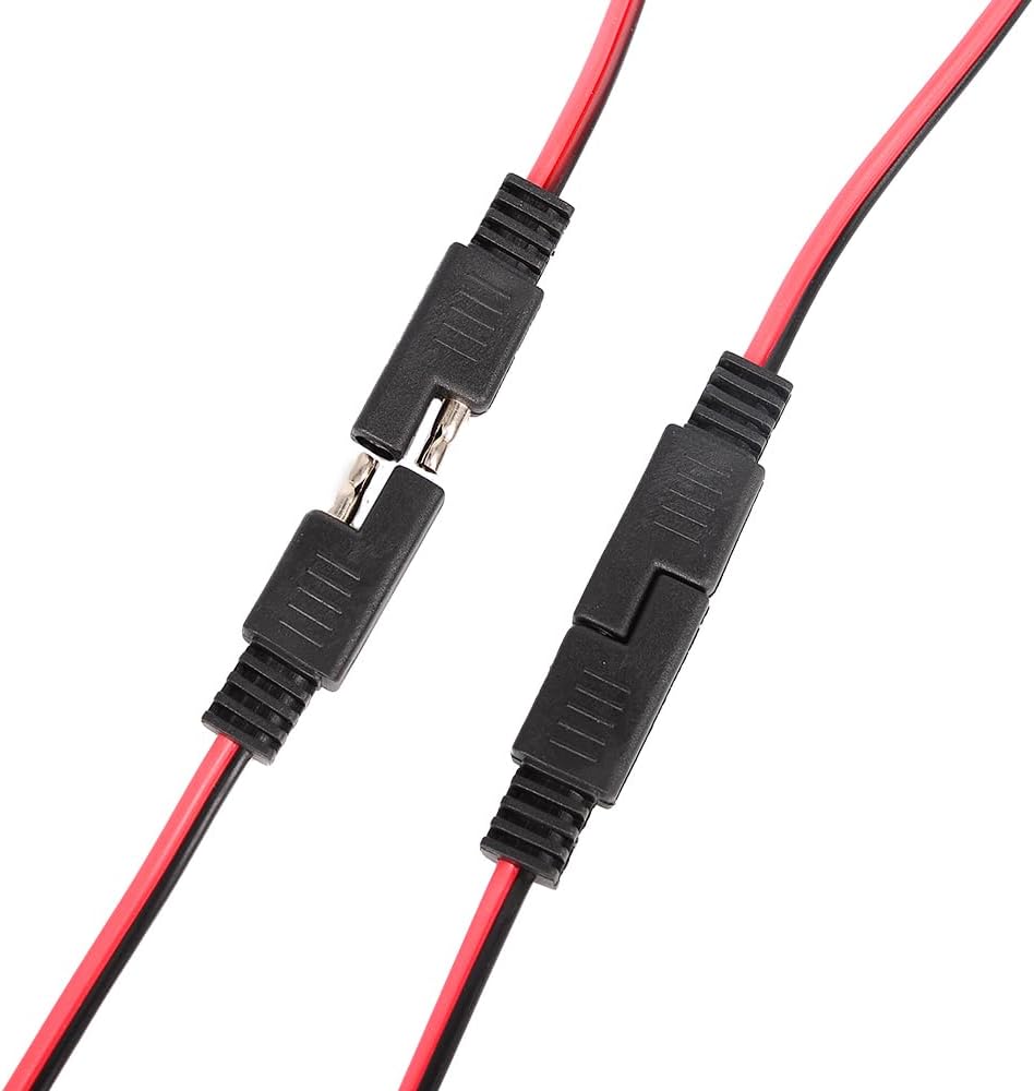 Arnés cables polarizado 14 y 2 pines SAE conector automotriz