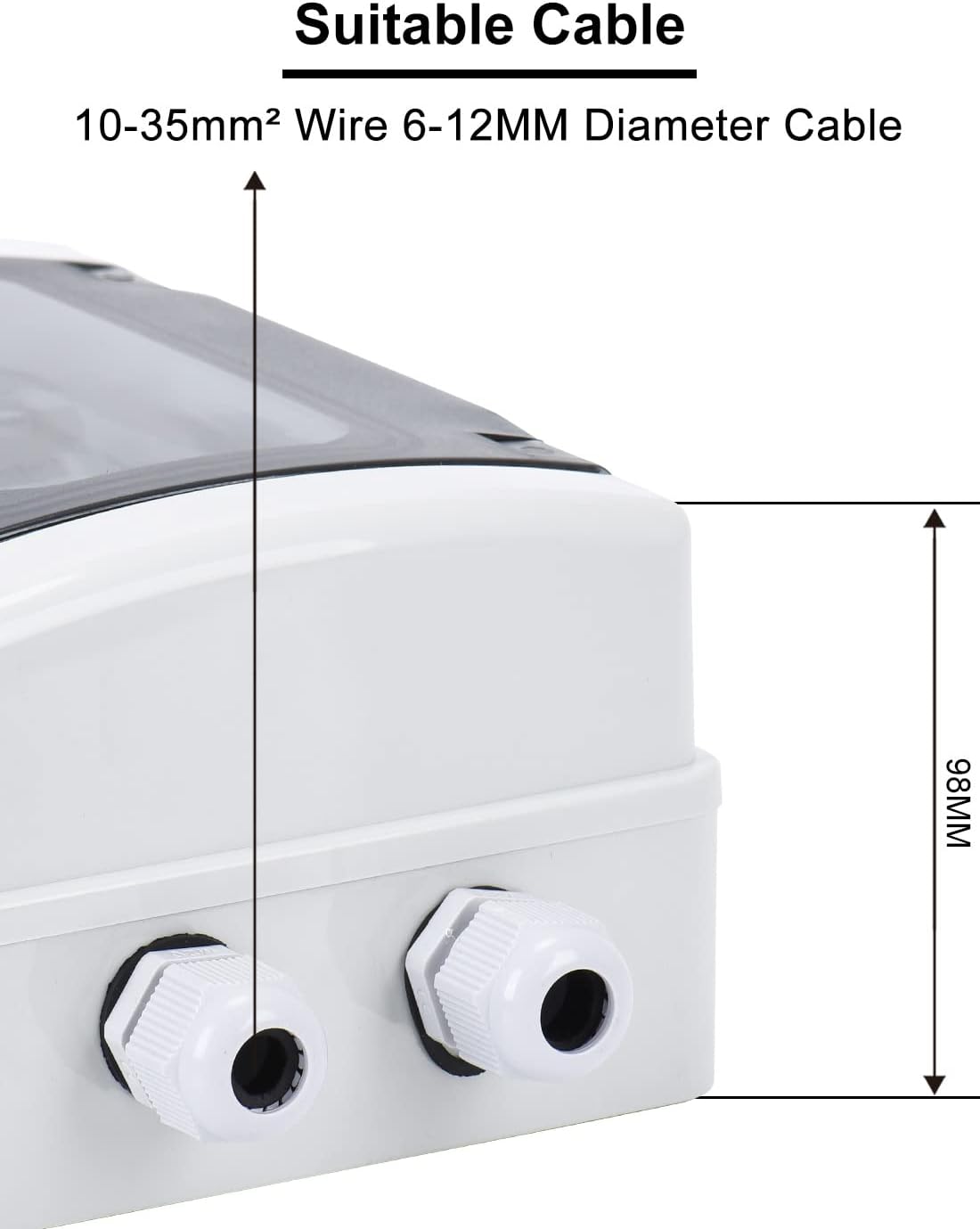 Disyuntor CC 120A para panel solar 400V