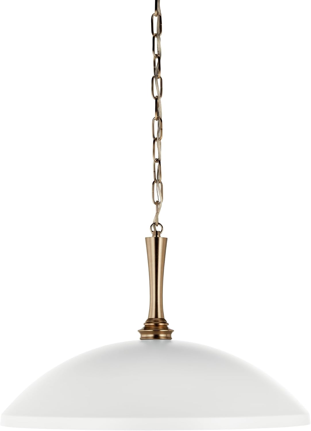 Colgante 1 luz blanco bronce comp techo cocina