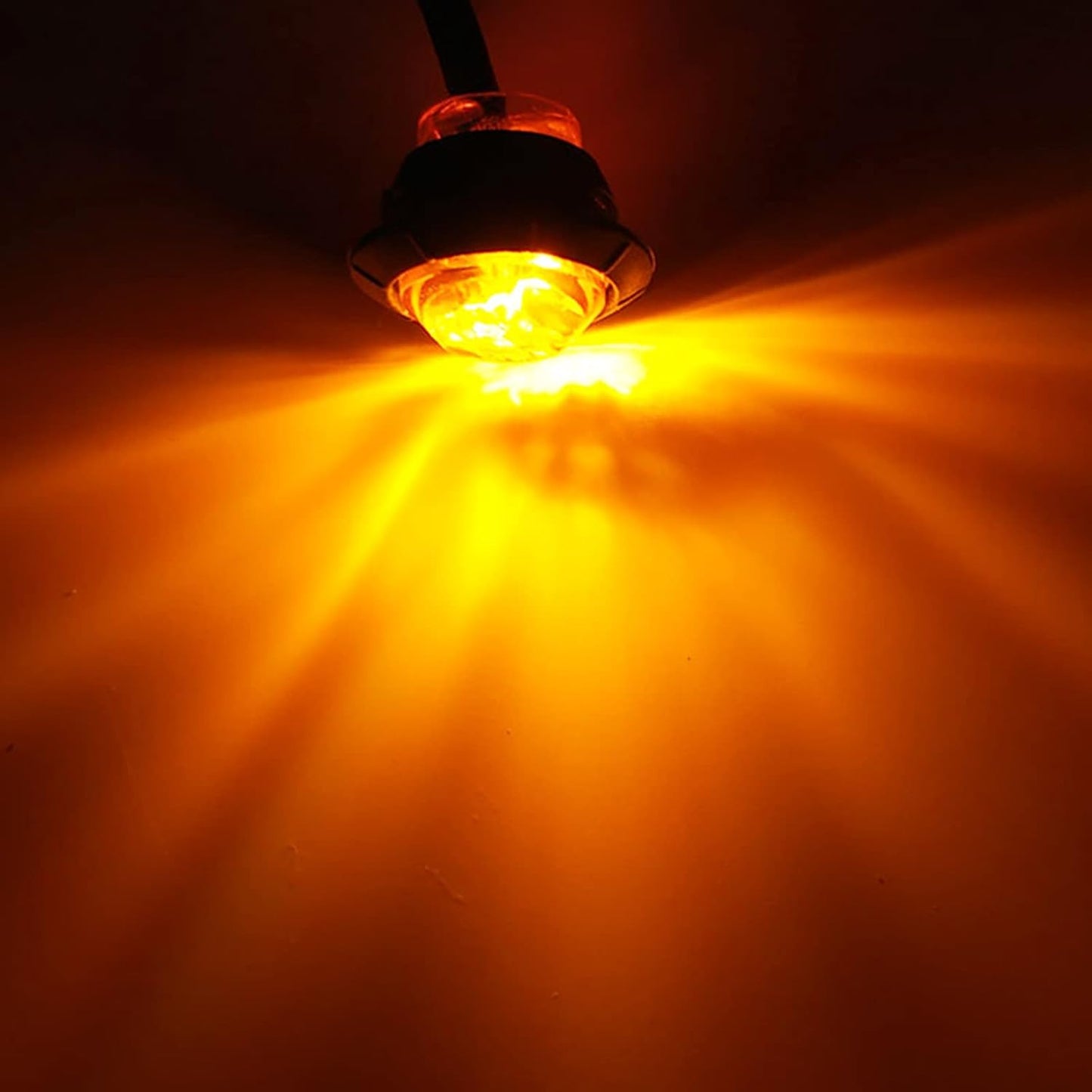 Luz indicadora LED 3/4pulg 12V impermeable camión RV autobús