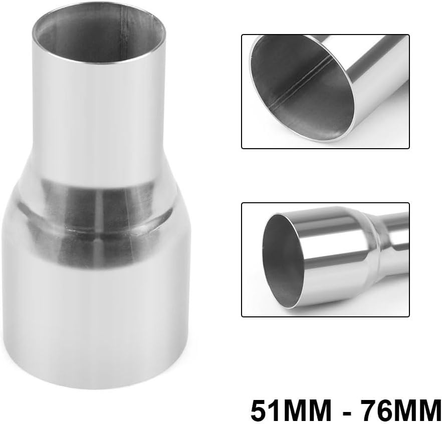 Conector reductor acero inox 304 2pzas 2 a 3"