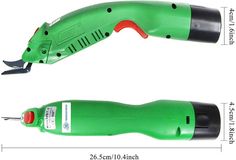 Tijeras eléctricas inalámbricas para cortar tela y esponja