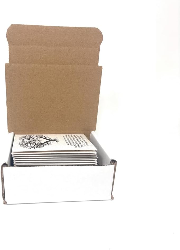 Semillas árbol vida crema 3.25x4.5pulg pack 20