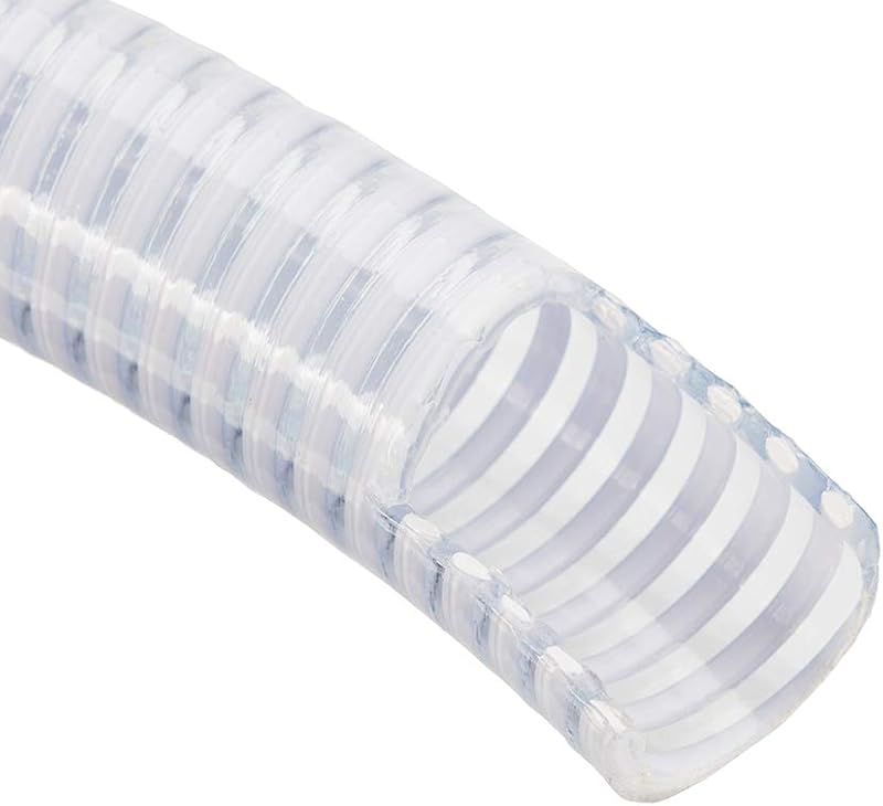 Manguera PVC flexible transparente 2pulg x25ft hélice