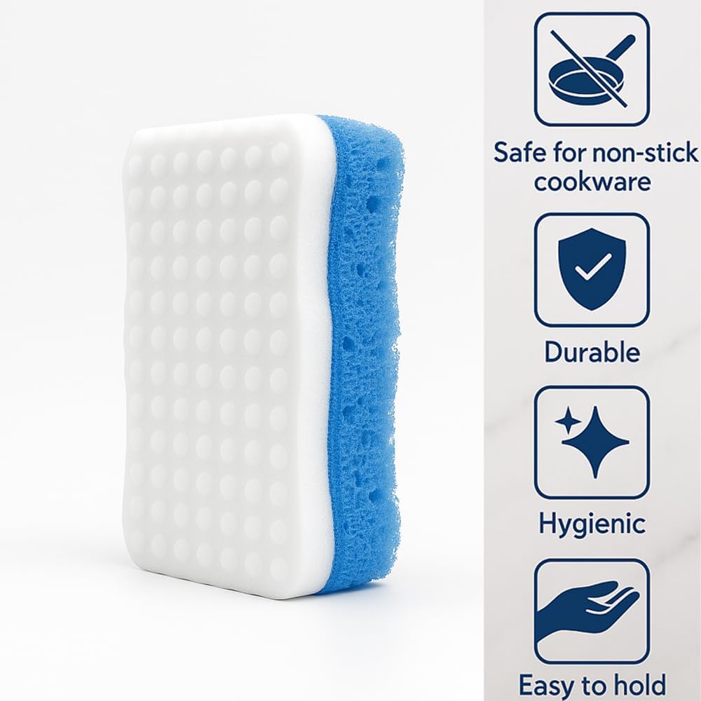 Esponjas onda cocina nanoespuma antiarañazos