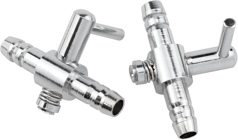 Tubos flujo aire válvula palanca acero inox tanque acuario