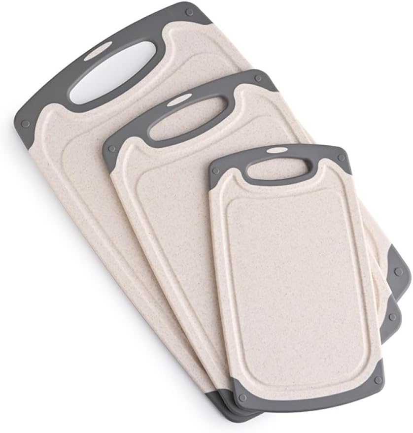 Set 3 Tablas Cortar con Asas Antiderrap