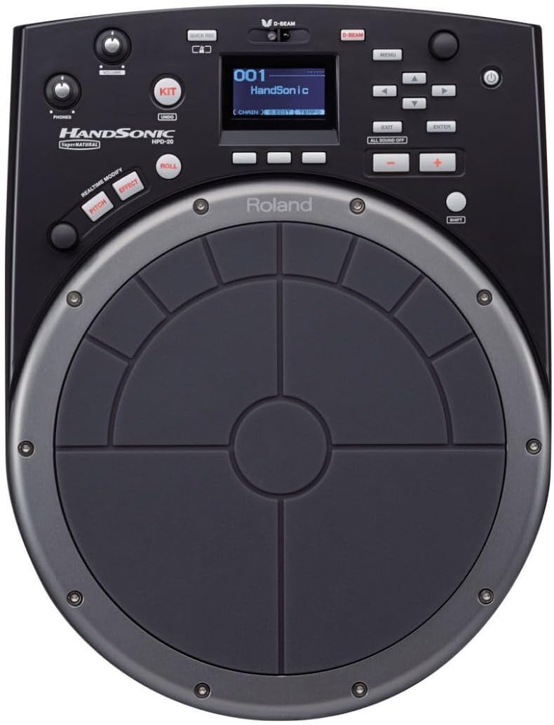 Instrumento digital percusión manual 3pulg multicolor