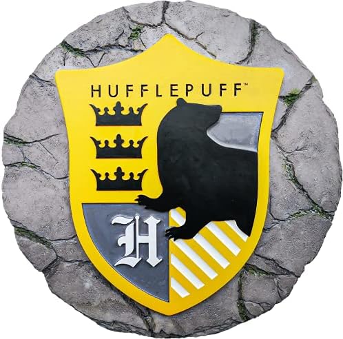Piedra decorativa jardín Hufflepuff Harry Potter