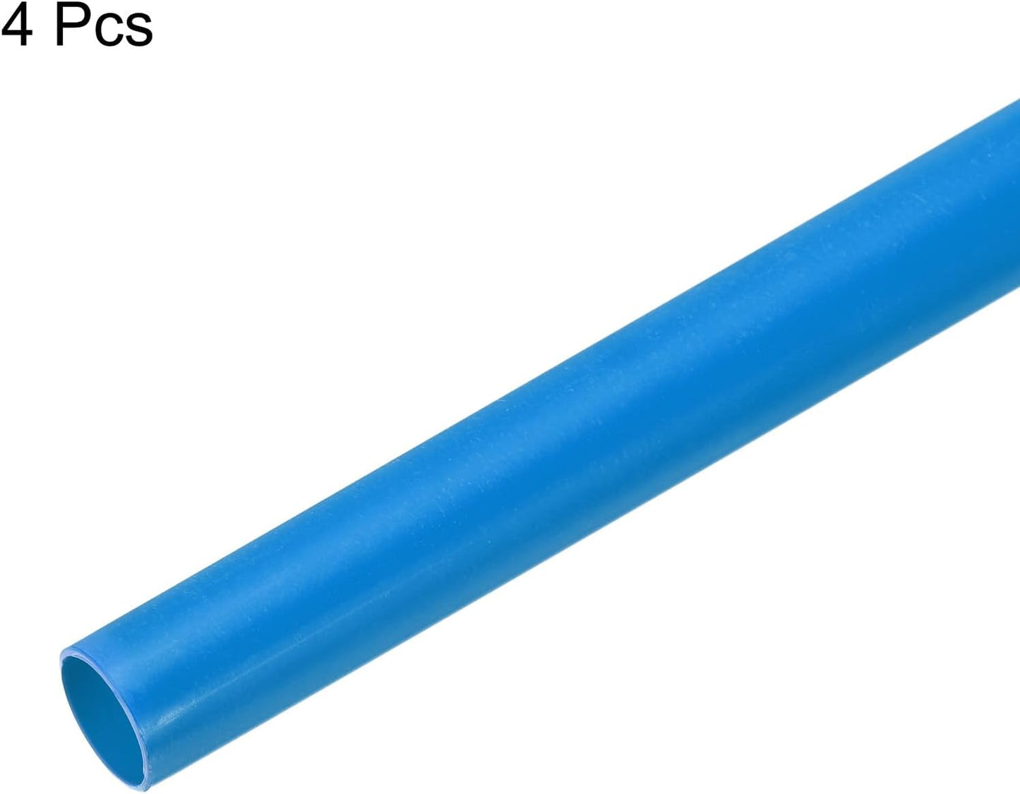 Tubo PVC 51pulg azul para cableado eléctrico set 4