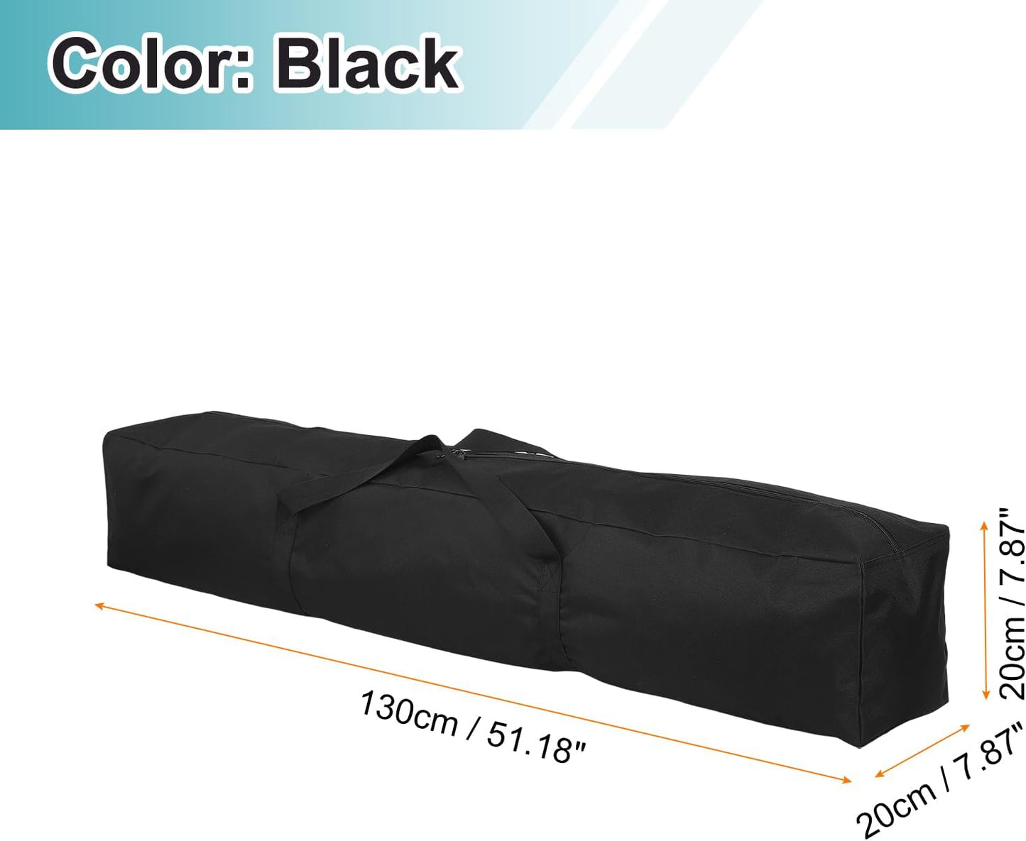 2 bolsas transporte silla plegable 51.2x7.9" tela Oxford