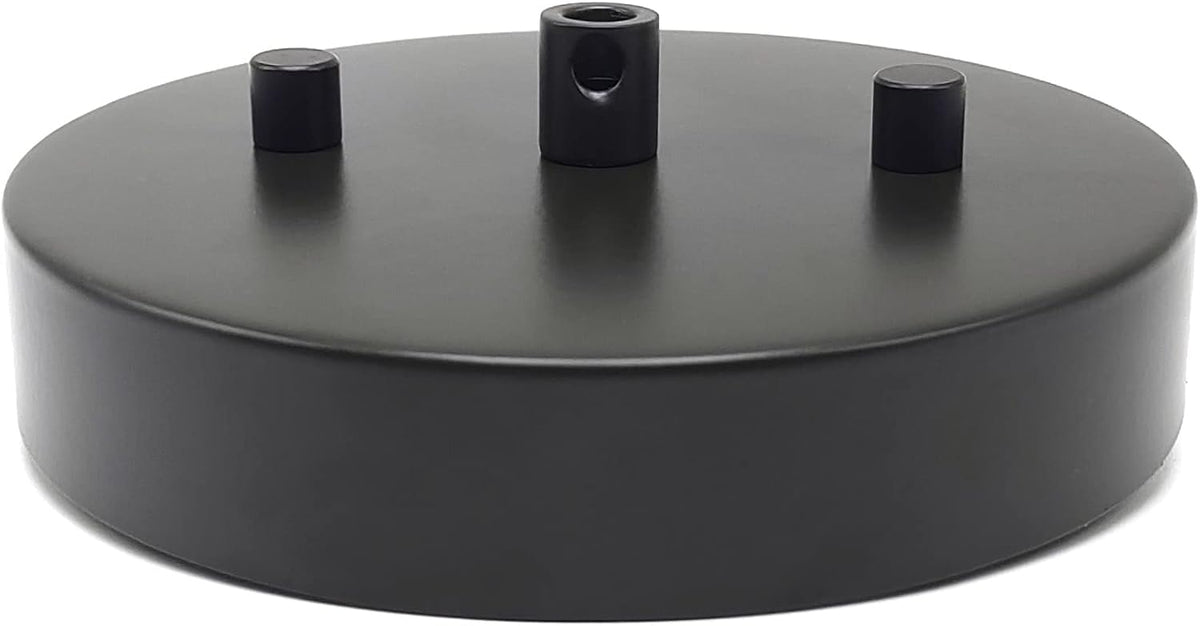 Kit toldo candelabro acero placa lámpara colgante negro