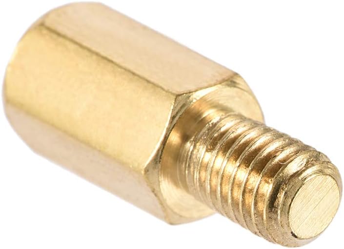 Separador M5x12mm latón hexagonal PCB 20 pzas