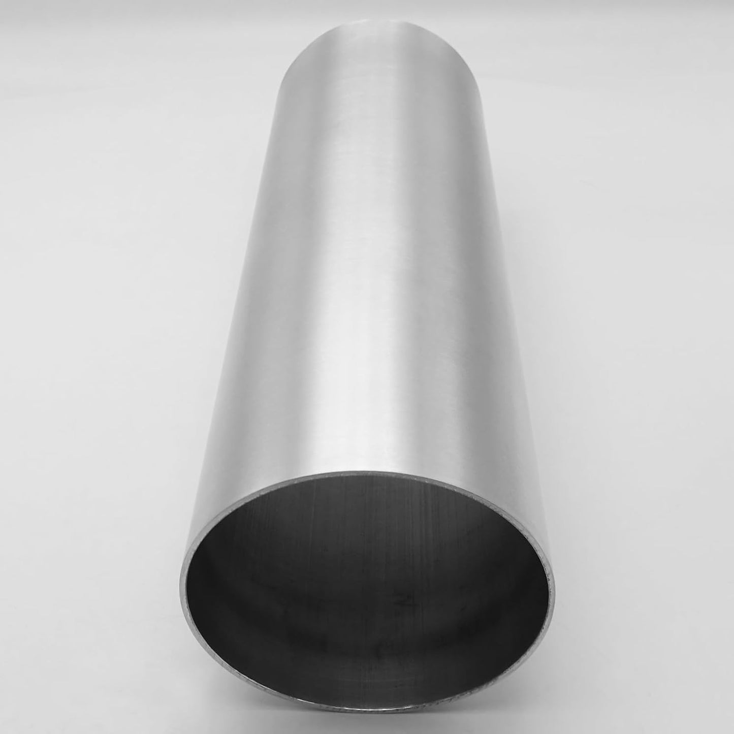 Tubo intercooler aluminio 4" recto admisión aire cepillado