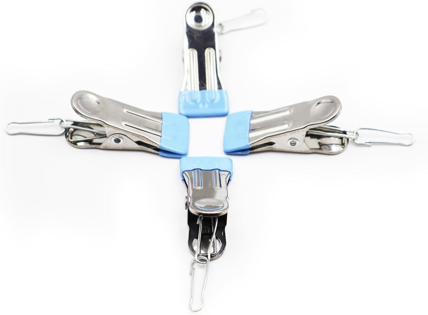 Clips para ropa y bolsas, 10 pzas 2.14" resistente