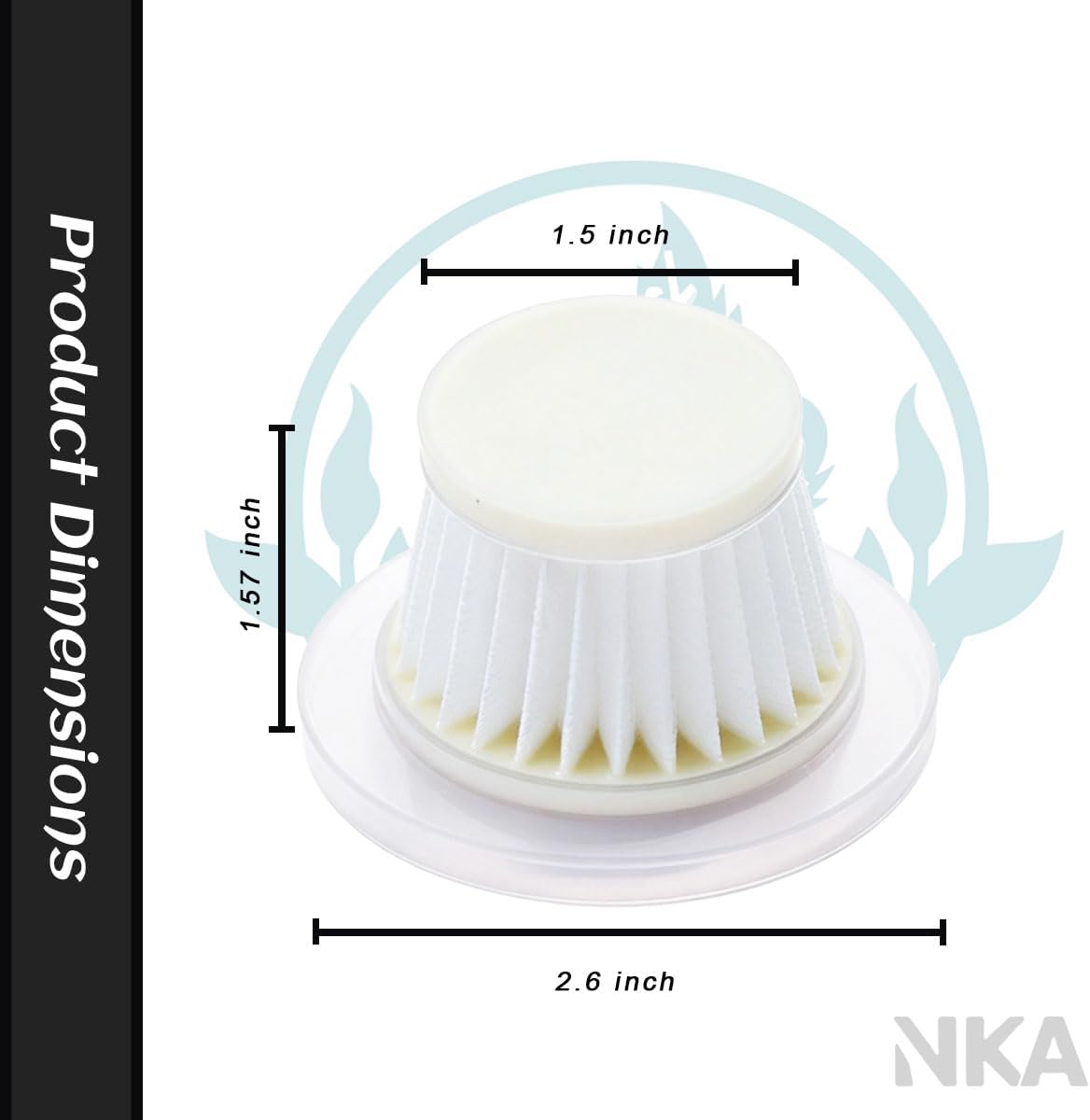 12 Filtros HEPA Repuesto Aspiradora Duck Vac Lavables